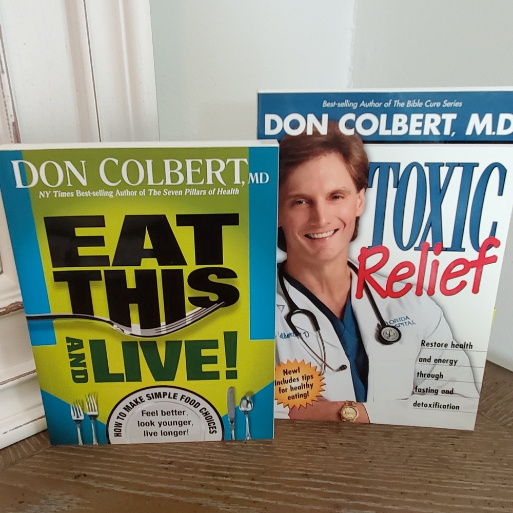 2 Health Books: Eat This and Live & Toxic Relief